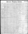 South Wales Echo Tuesday 28 August 1894 Page 1