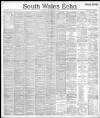 South Wales Echo Tuesday 25 September 1894 Page 1
