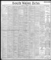 South Wales Echo Saturday 03 November 1894 Page 1