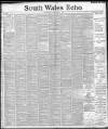 South Wales Echo Saturday 01 February 1896 Page 1