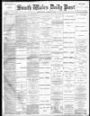 South Wales Daily Post Wednesday 15 March 1893 Page 1