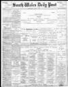 South Wales Daily Post Saturday 08 July 1893 Page 1