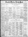 South Wales Daily Post Saturday 19 August 1893 Page 1