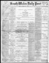 South Wales Daily Post Monday 05 February 1894 Page 1