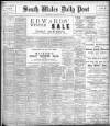 South Wales Daily Post Saturday 12 January 1895 Page 1