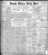 South Wales Daily Post Thursday 24 January 1895 Page 1