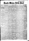 South Wales Daily Post Wednesday 09 November 1910 Page 1