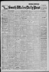 South Wales Daily Post Monday 09 December 1912 Page 1
