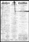 Wrexham Guardian and Denbighshire and Flintshire Advertiser Saturday 25 December 1875 Page 1