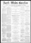 Wrexham Guardian and Denbighshire and Flintshire Advertiser Saturday 20 December 1879 Page 1