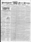 Pontypool Free Press Saturday 18 January 1862 Page 1