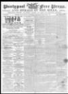 Pontypool Free Press Saturday 01 March 1862 Page 1