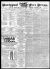 Pontypool Free Press Saturday 29 March 1862 Page 1