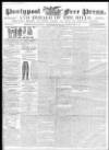 Pontypool Free Press Saturday 21 June 1862 Page 1