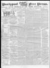 Pontypool Free Press Saturday 26 July 1862 Page 1