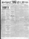 Pontypool Free Press Saturday 01 November 1862 Page 1