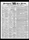 Pontypool Free Press Saturday 22 April 1865 Page 1