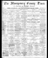 Montgomery County Times and Shropshire and Mid-Wales Advertiser Saturday 04 January 1896 Page 1