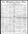 Montgomery County Times and Shropshire and Mid-Wales Advertiser Saturday 10 October 1896 Page 1