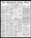 Montgomery County Times and Shropshire and Mid-Wales Advertiser Saturday 01 October 1898 Page 1