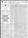 Aberystwyth Times Saturday 08 May 1869 Page 1