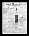 South Wales Star Friday 07 October 1892 Page 1