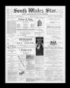 South Wales Star Friday 04 November 1892 Page 1