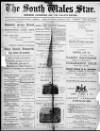 South Wales Star Friday 09 February 1894 Page 1