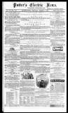 Potter's Electric News Wednesday 02 October 1861 Page 1