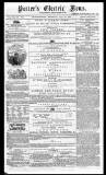 Potter's Electric News Wednesday 28 May 1862 Page 1