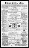 Potter's Electric News Wednesday 29 March 1865 Page 1