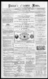 Potter's Electric News Wednesday 02 August 1865 Page 1