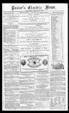 Potter's Electric News Wednesday 27 September 1865 Page 1