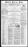 Potter's Electric News Wednesday 07 February 1866 Page 1