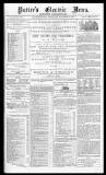 Potter's Electric News Wednesday 25 December 1867 Page 1