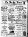 Merthyr Times, and Dowlais Times, and Aberdare Echo Friday 25 March 1898 Page 1
