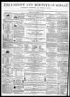 Cardiff and Merthyr Guardian, Glamorgan, Monmouth, and Brecon Gazette Saturday 12 January 1856 Page 1