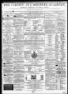 Cardiff and Merthyr Guardian, Glamorgan, Monmouth, and Brecon Gazette Saturday 07 January 1860 Page 1
