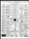 Cardiff and Merthyr Guardian, Glamorgan, Monmouth, and Brecon Gazette Saturday 25 February 1860 Page 1