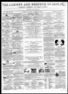 Cardiff and Merthyr Guardian, Glamorgan, Monmouth, and Brecon Gazette Saturday 22 December 1860 Page 1