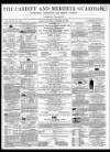 Cardiff and Merthyr Guardian, Glamorgan, Monmouth, and Brecon Gazette Saturday 12 October 1861 Page 1