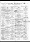 Cardiff and Merthyr Guardian, Glamorgan, Monmouth, and Brecon Gazette Friday 11 May 1866 Page 1