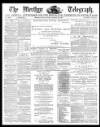 Merthyr Telegraph, and General Advertiser for the Iron Districts of South Wales Friday 29 October 1880 Page 1