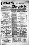 Penarth Chronicle and Cogan Echo Saturday 13 July 1889 Page 1