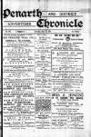 Penarth Chronicle and Cogan Echo Saturday 21 September 1889 Page 1