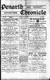 Penarth Chronicle and Cogan Echo Saturday 12 October 1889 Page 1