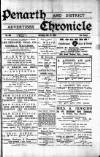 Penarth Chronicle and Cogan Echo Saturday 19 October 1889 Page 1
