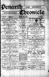 Penarth Chronicle and Cogan Echo Saturday 02 November 1889 Page 1