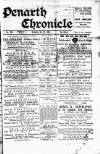 Penarth Chronicle and Cogan Echo Saturday 28 December 1889 Page 1