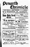 Penarth Chronicle and Cogan Echo Saturday 22 April 1893 Page 1